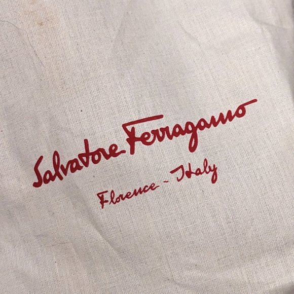 Salvatore Ferragamo Pointed Toe Pump Black Size 7C Bow Embellished Made In Italy - Picture 3 of 12